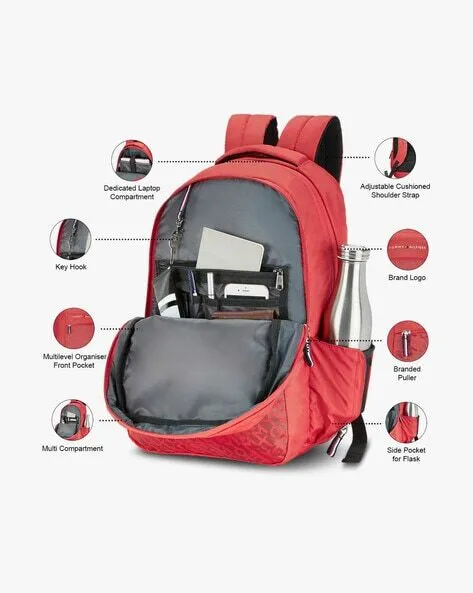 15" Laptop Backpack with Zipper Pocket-TH/ABBYLAP04