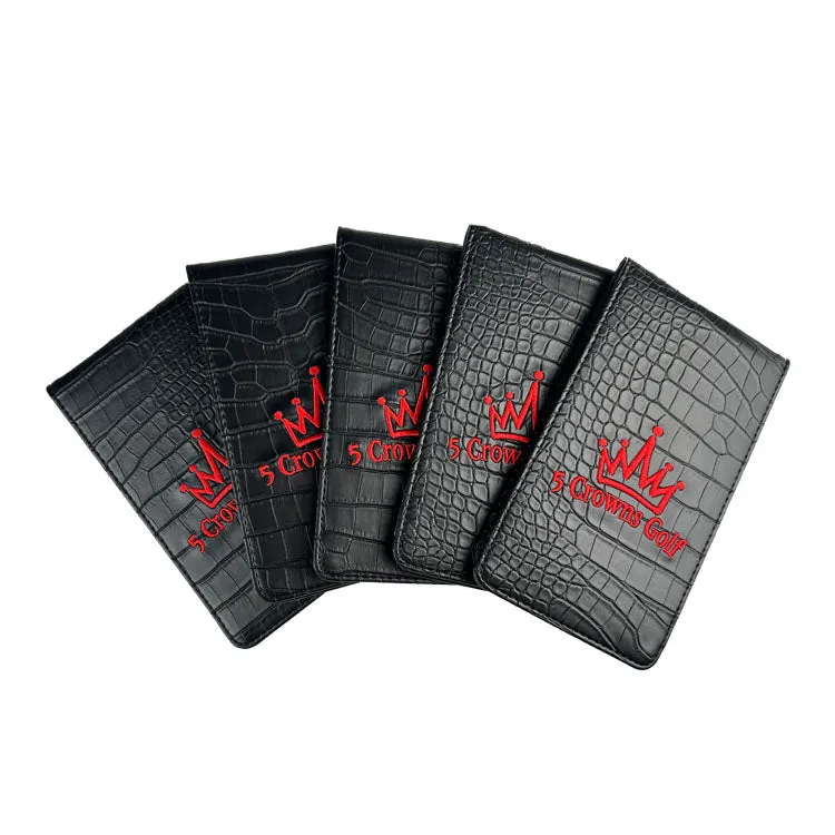 200 x Custom Golf Yardage Book Covers / Scorecard Holders