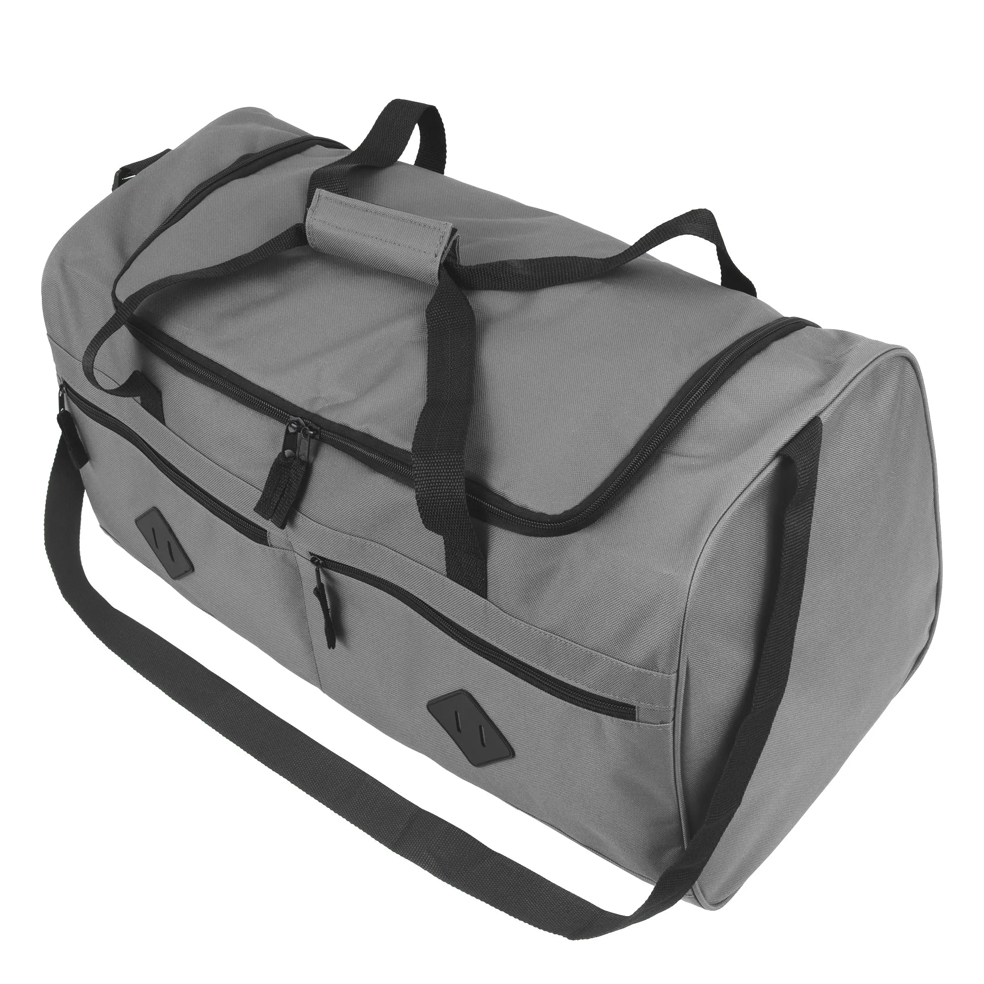 24 Inch Multi Pocket Duffle Bag - Solid Colors