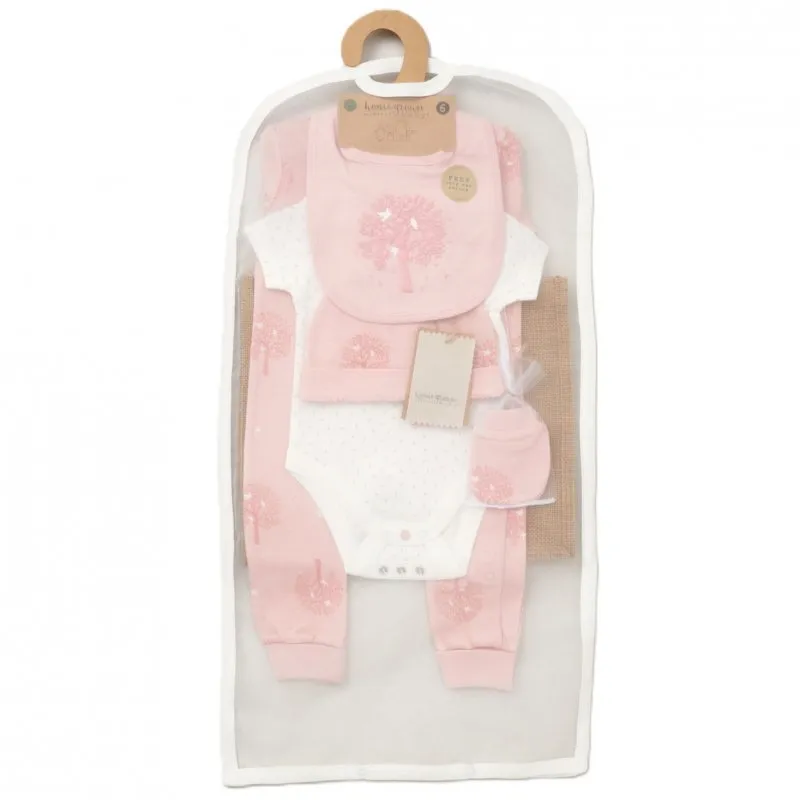 6pc Baby Unisex Mesh Bag Gift Set - Tree (NB-6 Months) (PK4) E08703