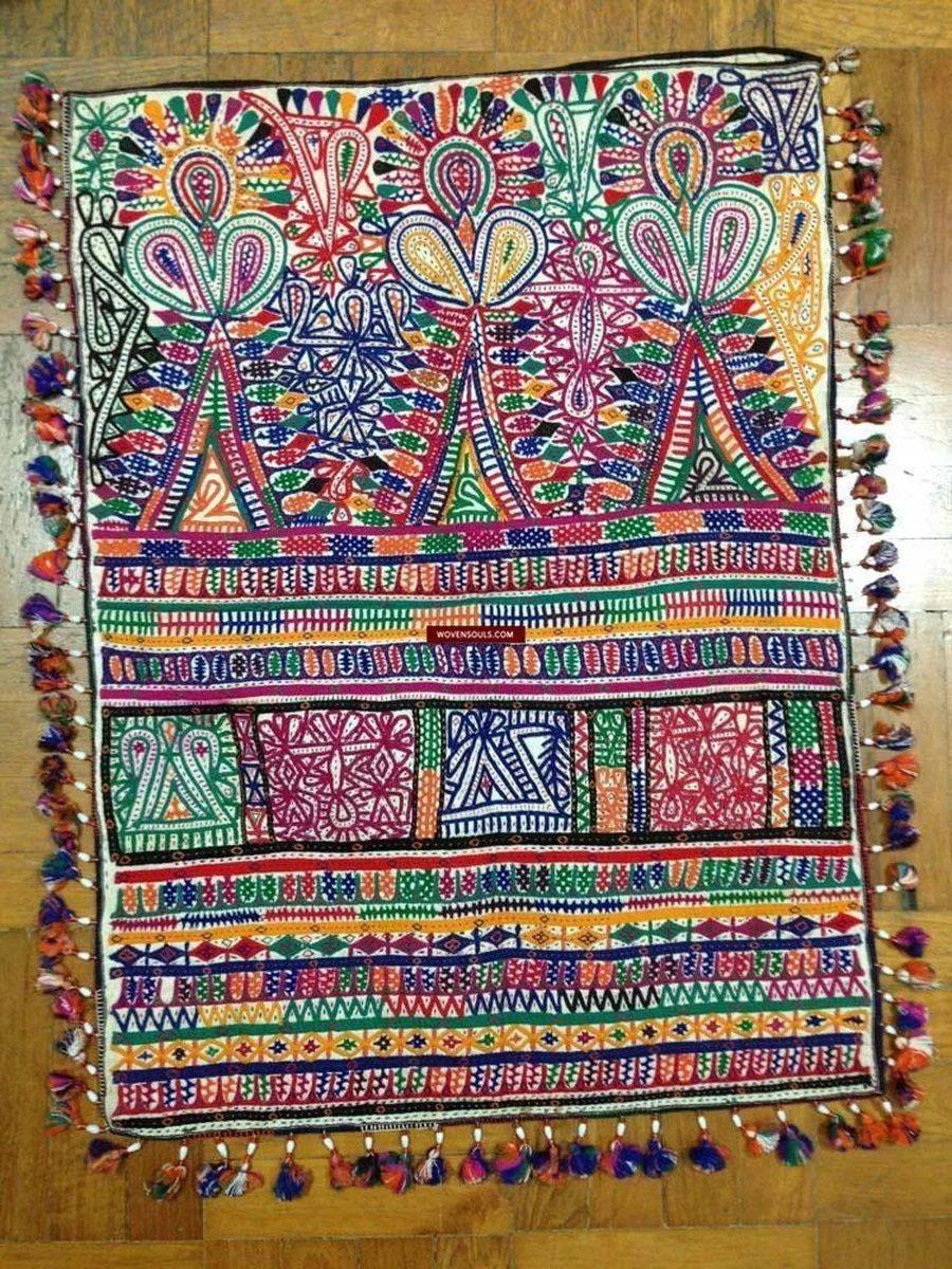 705 Vintage Debariya Rabari Dowry Bag