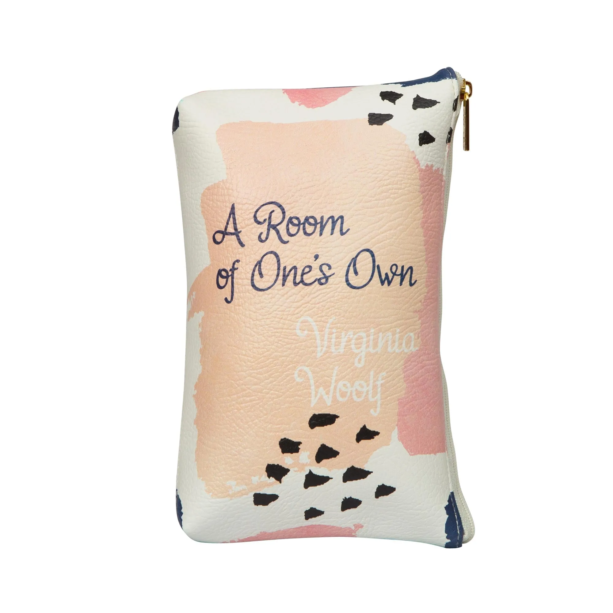 A Room of One's Own Pastel Book Pouch Purse Clutch