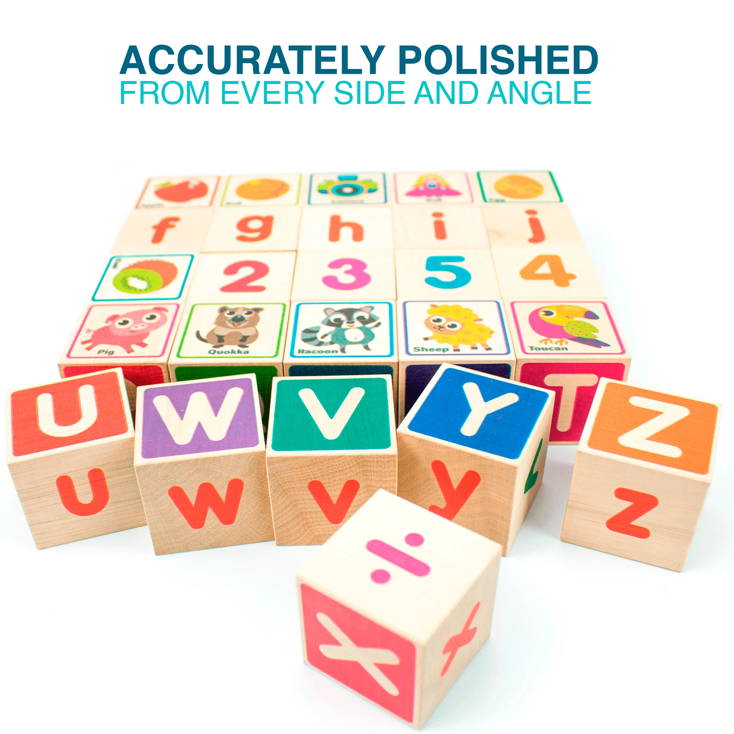 ABC Numbers Preschool Block Puzzles | Learning Toys