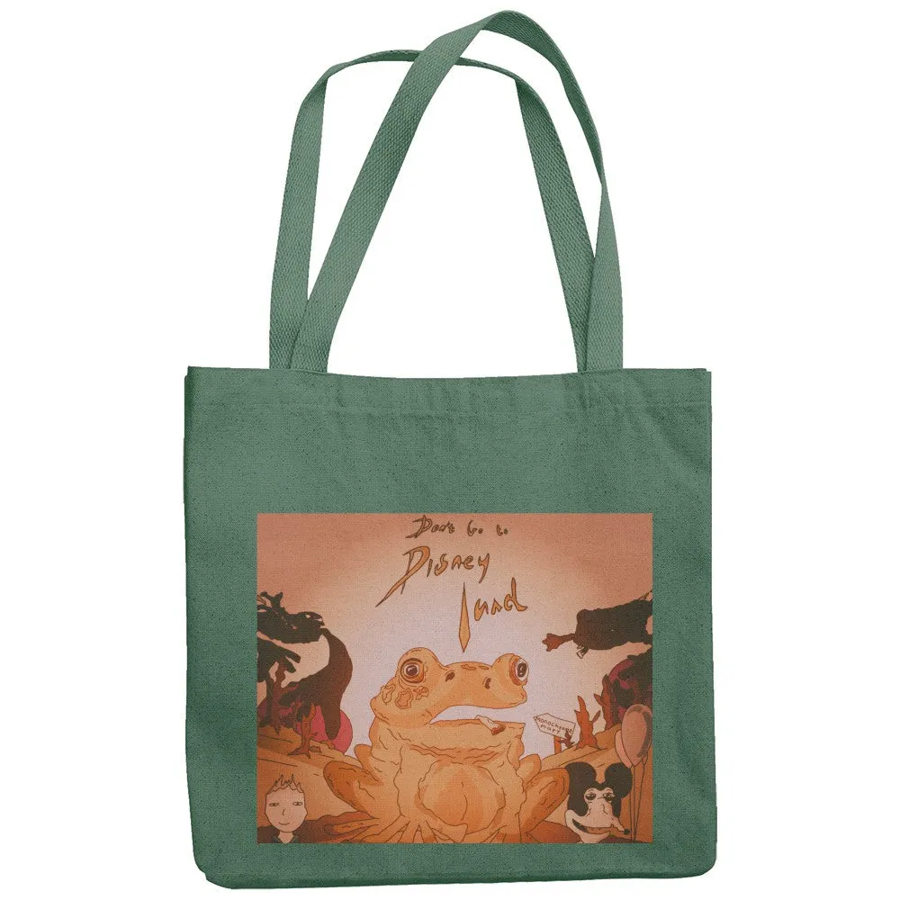 Alternate frog album cover tote bag