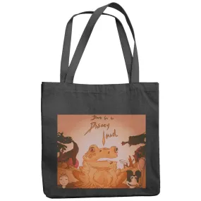 Alternate frog album cover tote bag