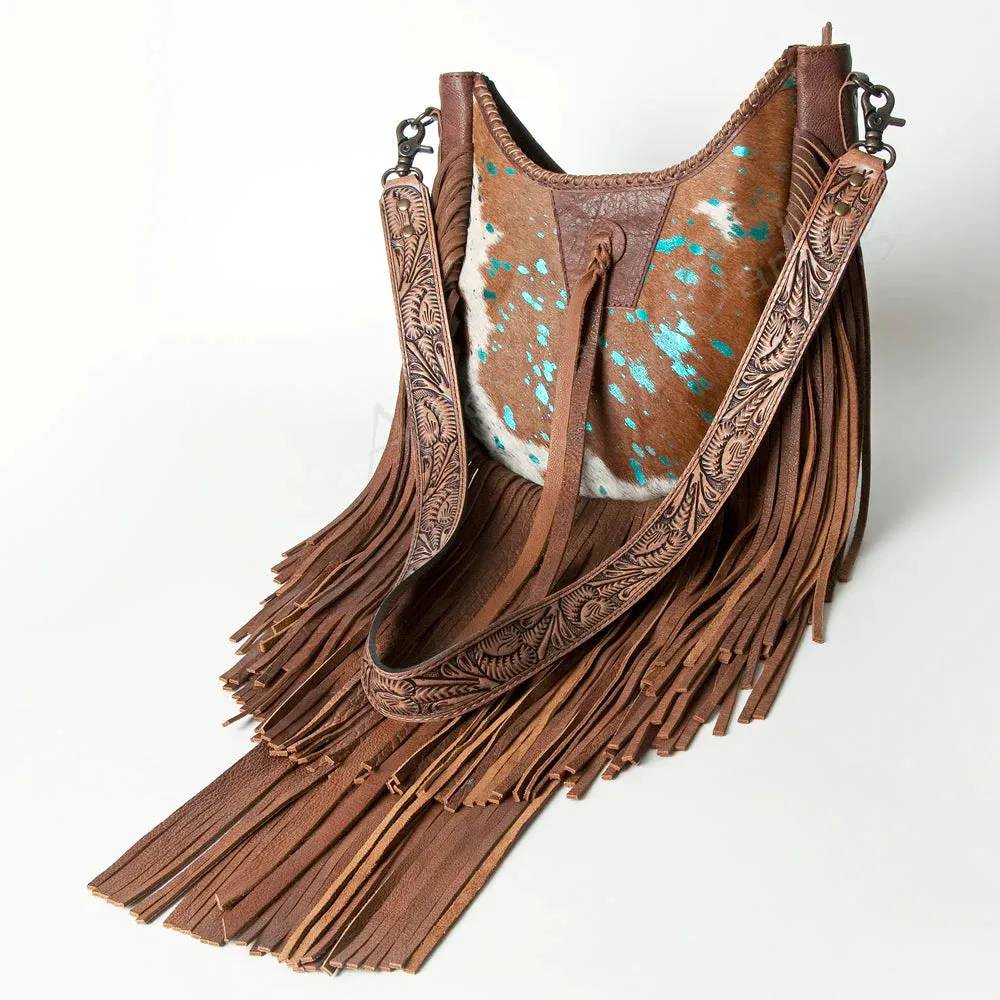 American Darling Cowhide with Turquoise Purse