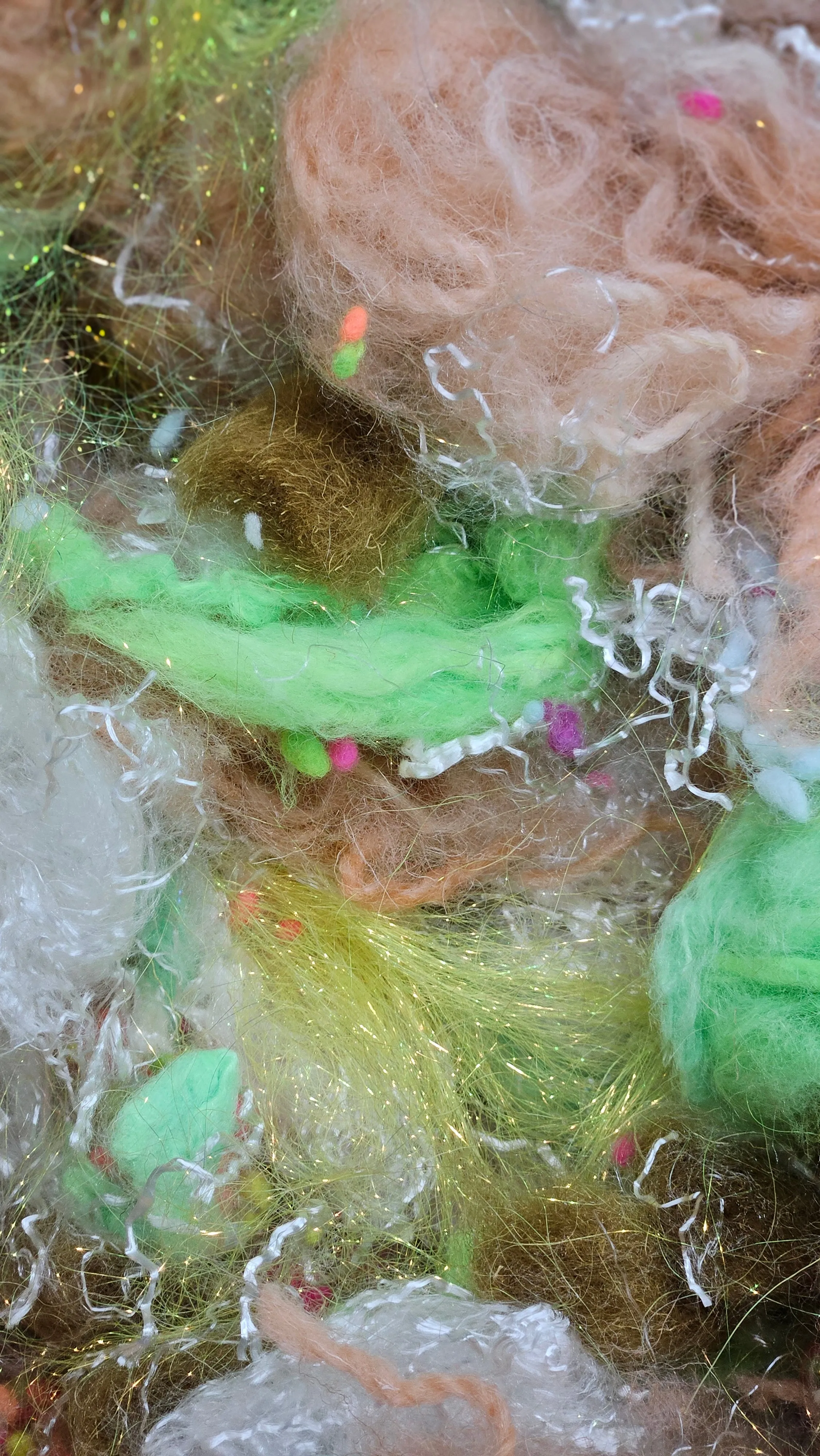 AMY MARCH Alcott Inspired Fiber Art Texture Blend - 2 ounces