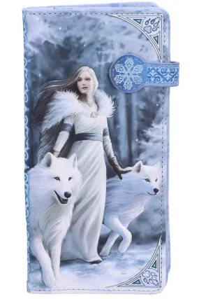 Anne Stokes Winter Guardians Embossed Purse