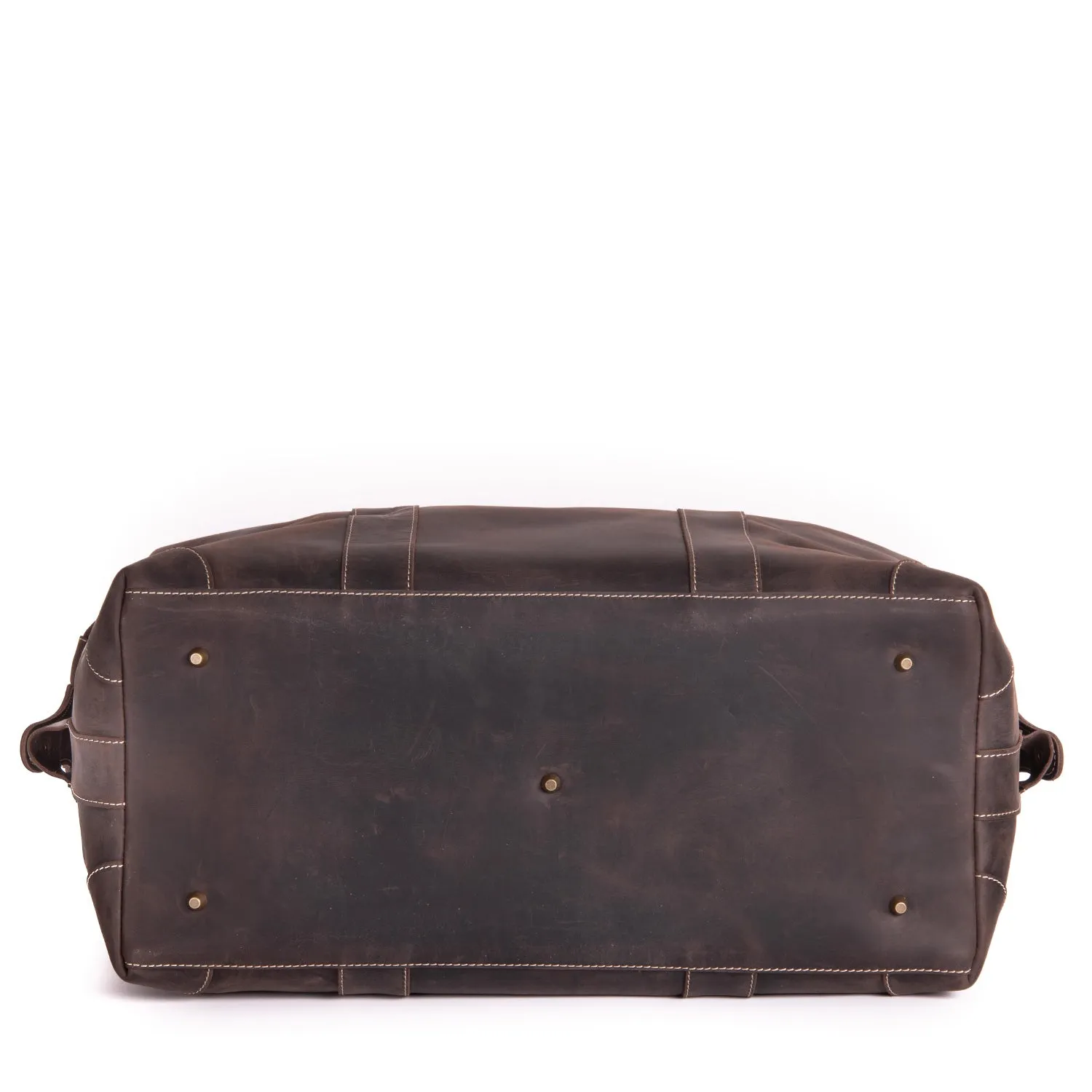 Avalanche Leather Weekender Duffle Bag