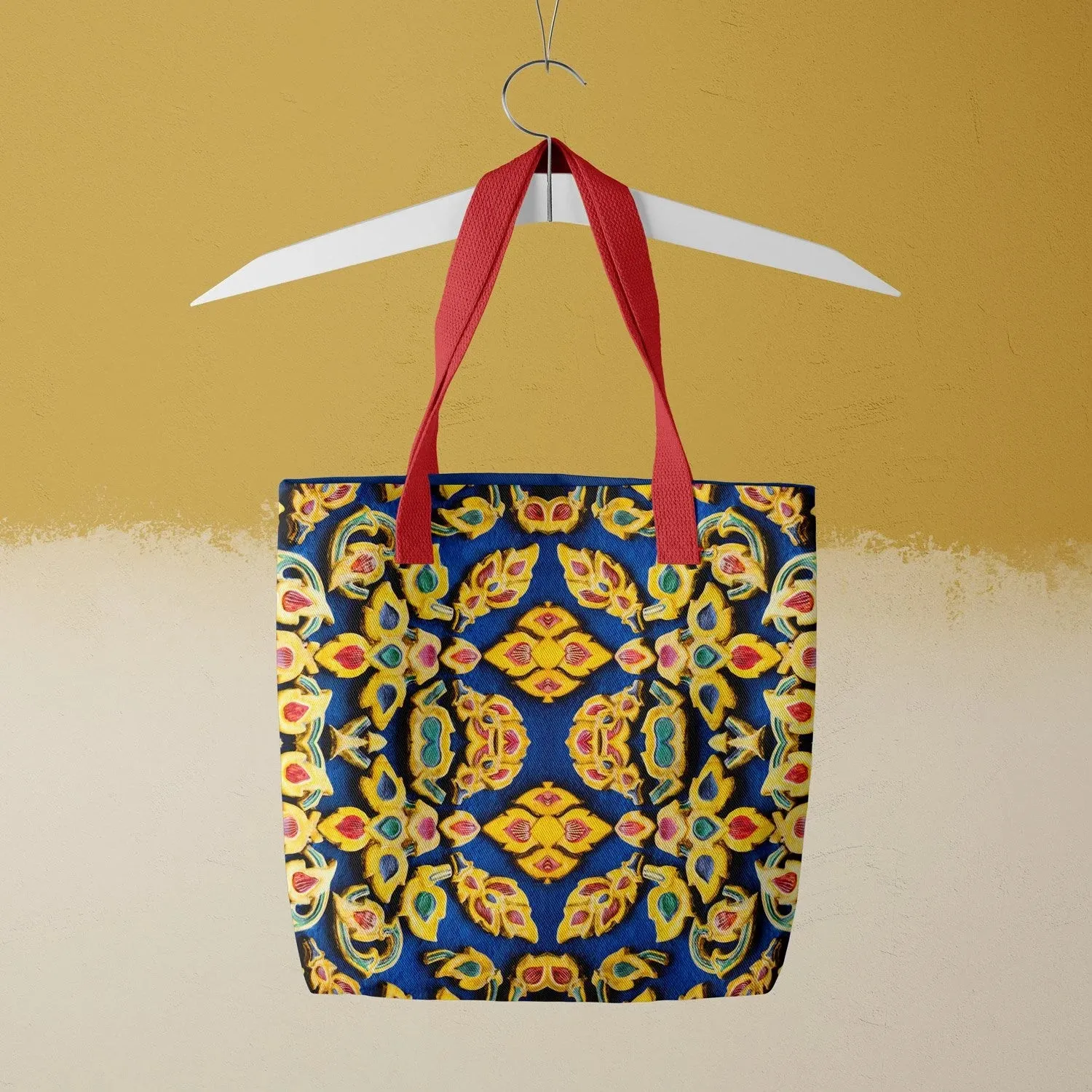 Ayodhya - Thai Mosaic Shopping Tote Bag