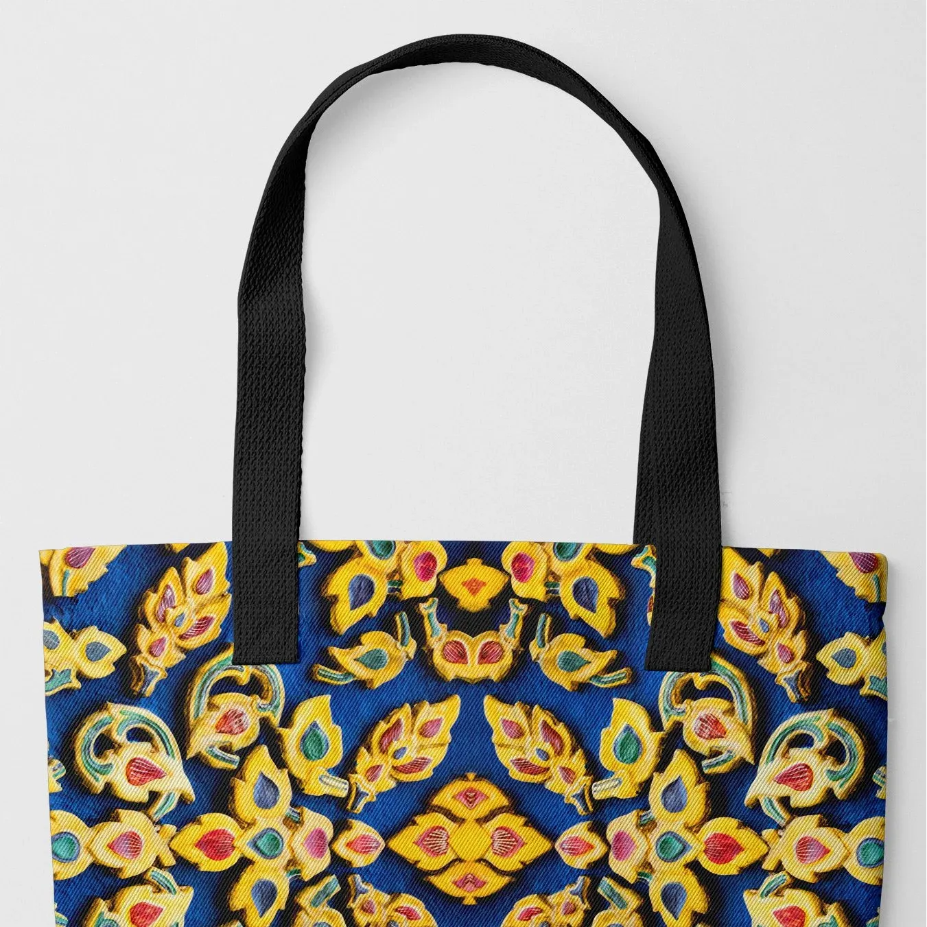 Ayodhya - Thai Mosaic Shopping Tote Bag