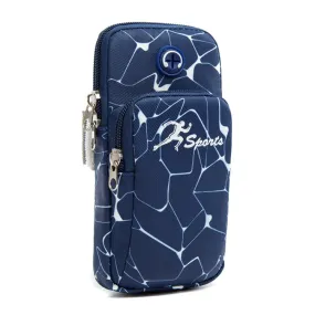 B090 Outdoor Sports Waterproof Arm Bag Climbing Fitness Running Mobile Phone Bag(Small Blue)