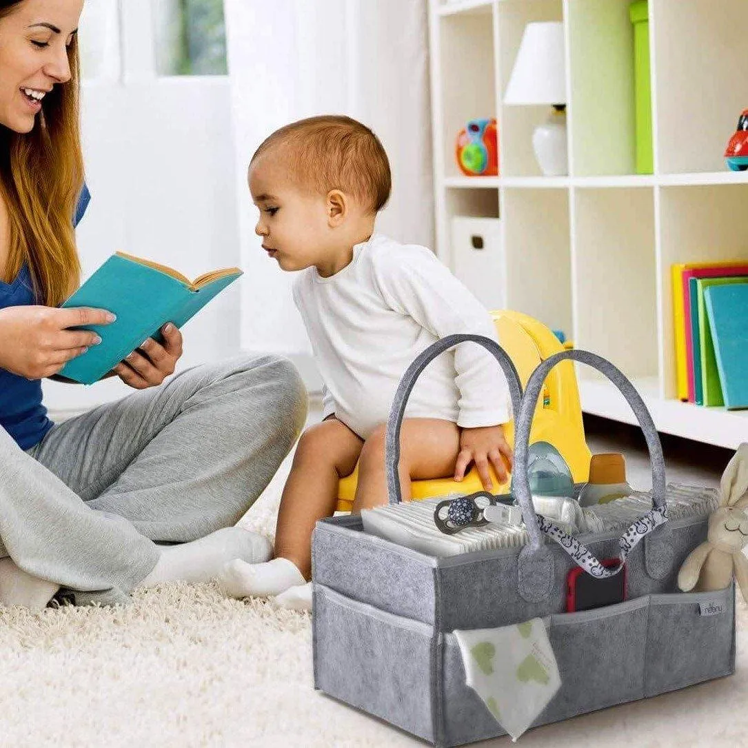 Baby Diaper Caddy Organizer Essentials