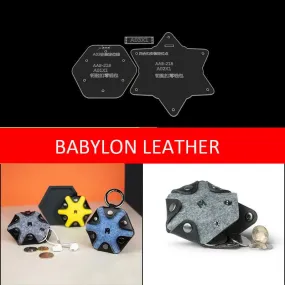 BABYLON™ Handmade Gift Headphone Case Leather Pattern AAB-218