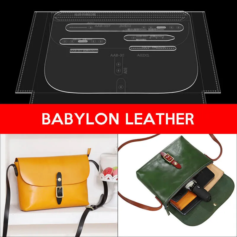 BABYLON™ Leather Crossbody Bag Gift Pattern AAB-357