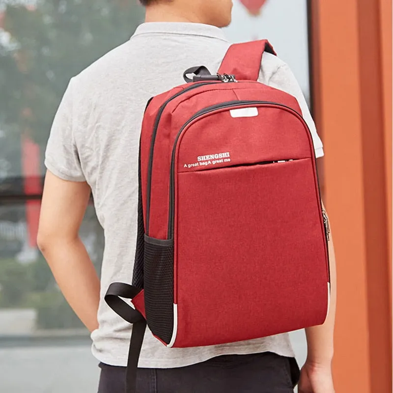 Backpack Usb Men Laptop Backpack