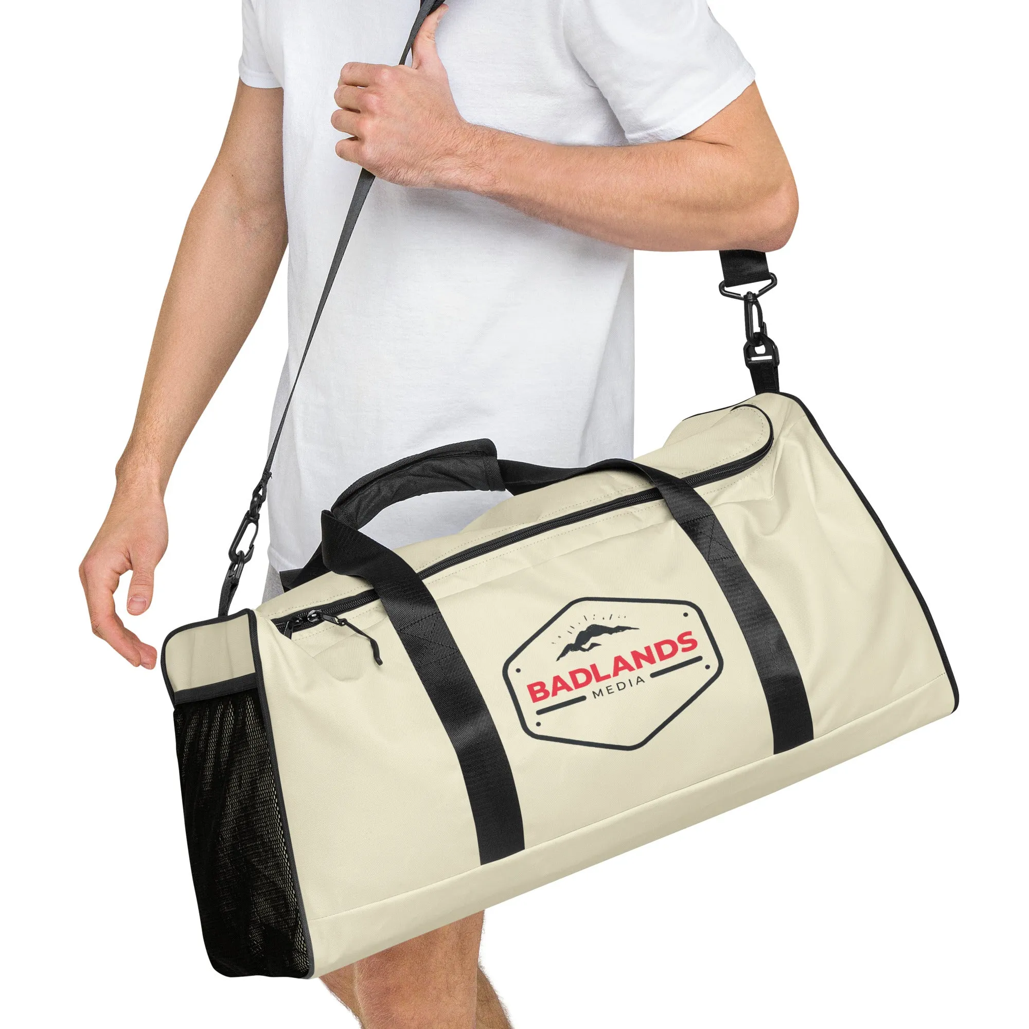 Badlands Extra Large Duffle Bag in cream