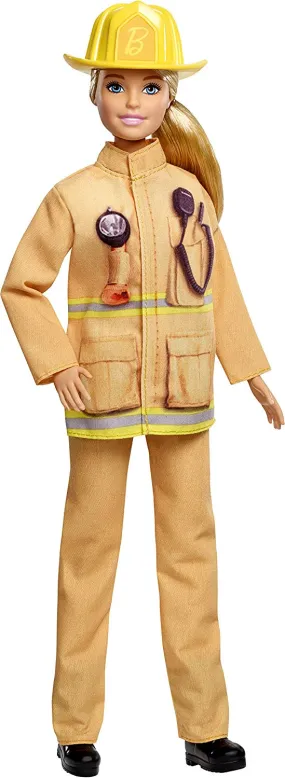 Barbie 60th Anniversary Careers Firefighter Doll with Accessories