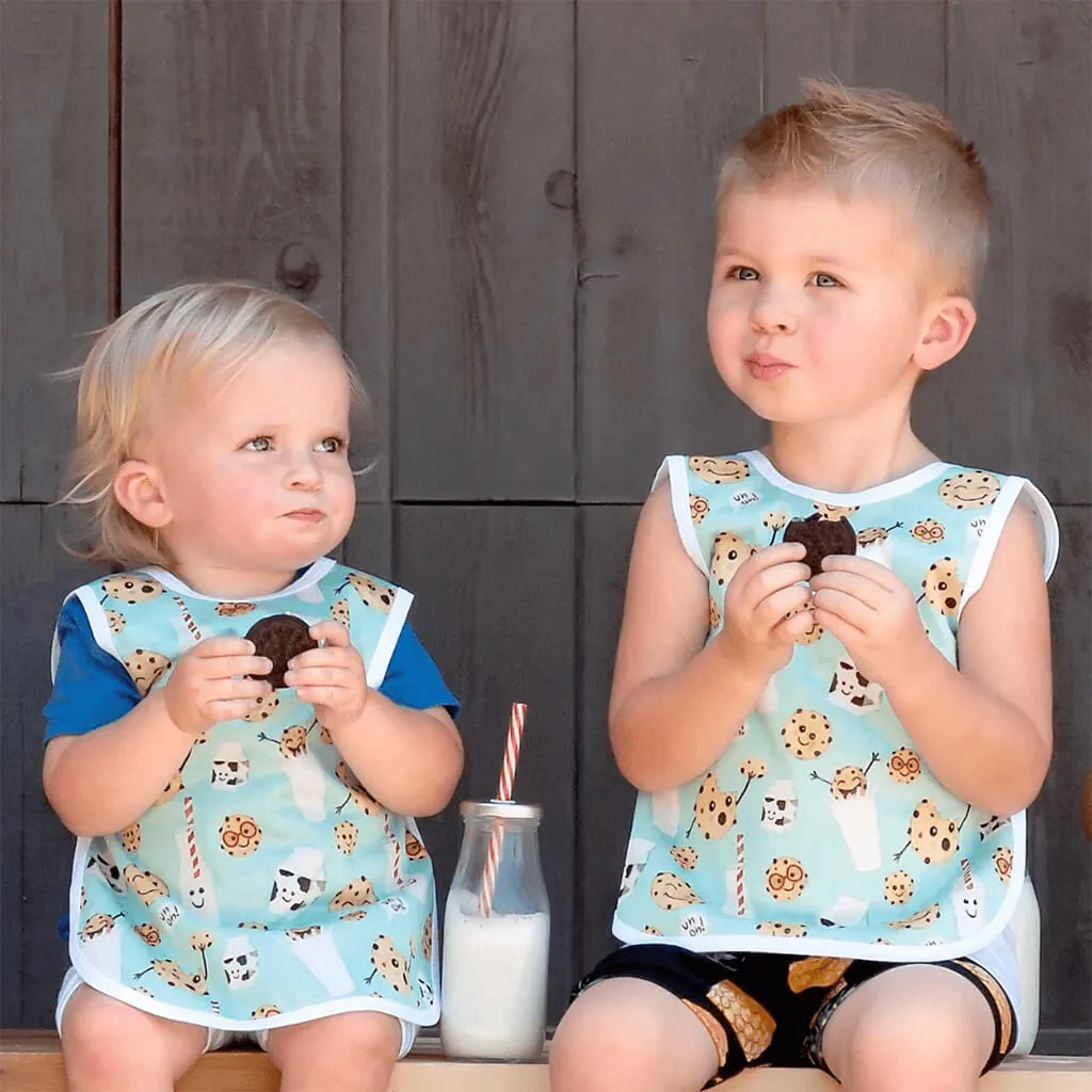 Bib Apron Cookies and Milk