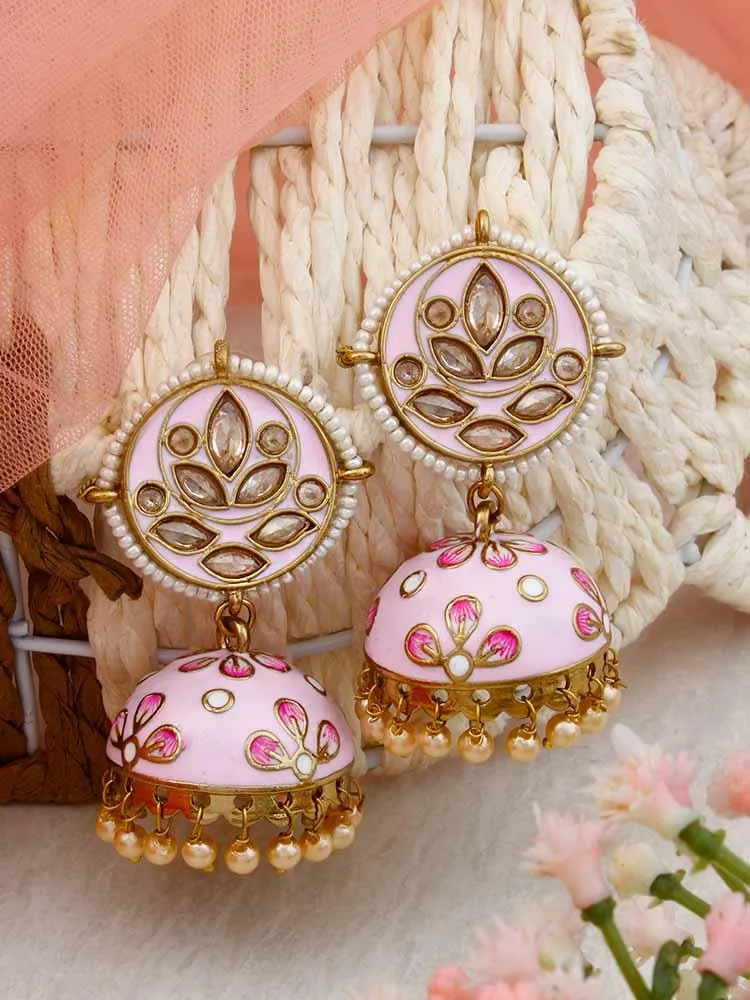 Blush Havisha Jhumkis