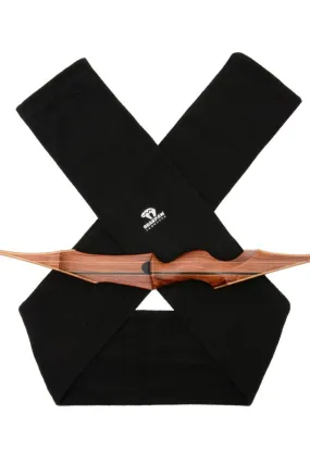 Bow bag black fleece long