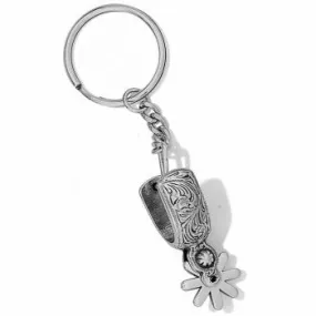 Brighton Key Chain Spur Silver Key Fob Gift a little Gift :-)