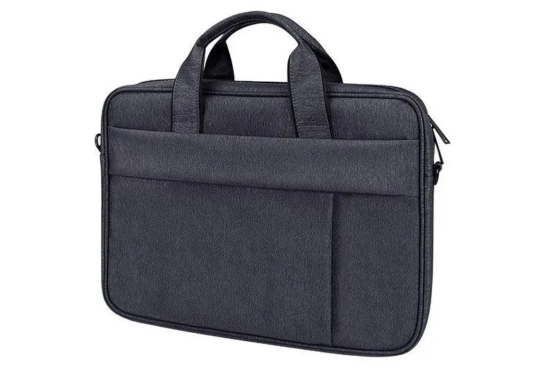 Brinch Waterproof Casual Business Side Zipper Designed Laptop Bag-Grey