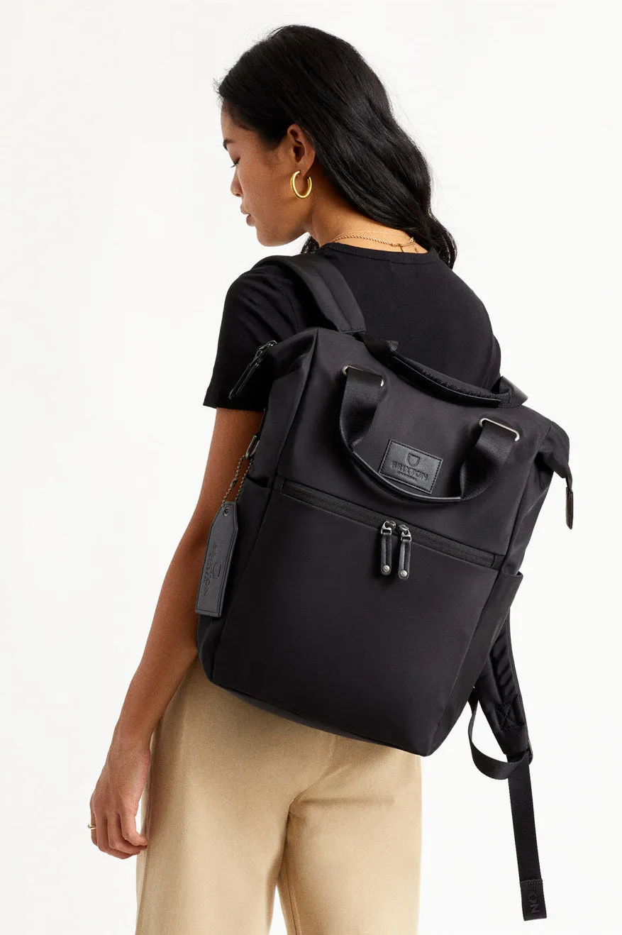 Brixton x Vessel Tote Backpack - Black