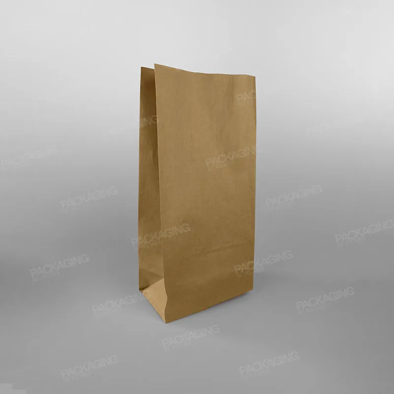 Brown Paper Grab Bag/ Take Away Bag, No Handles