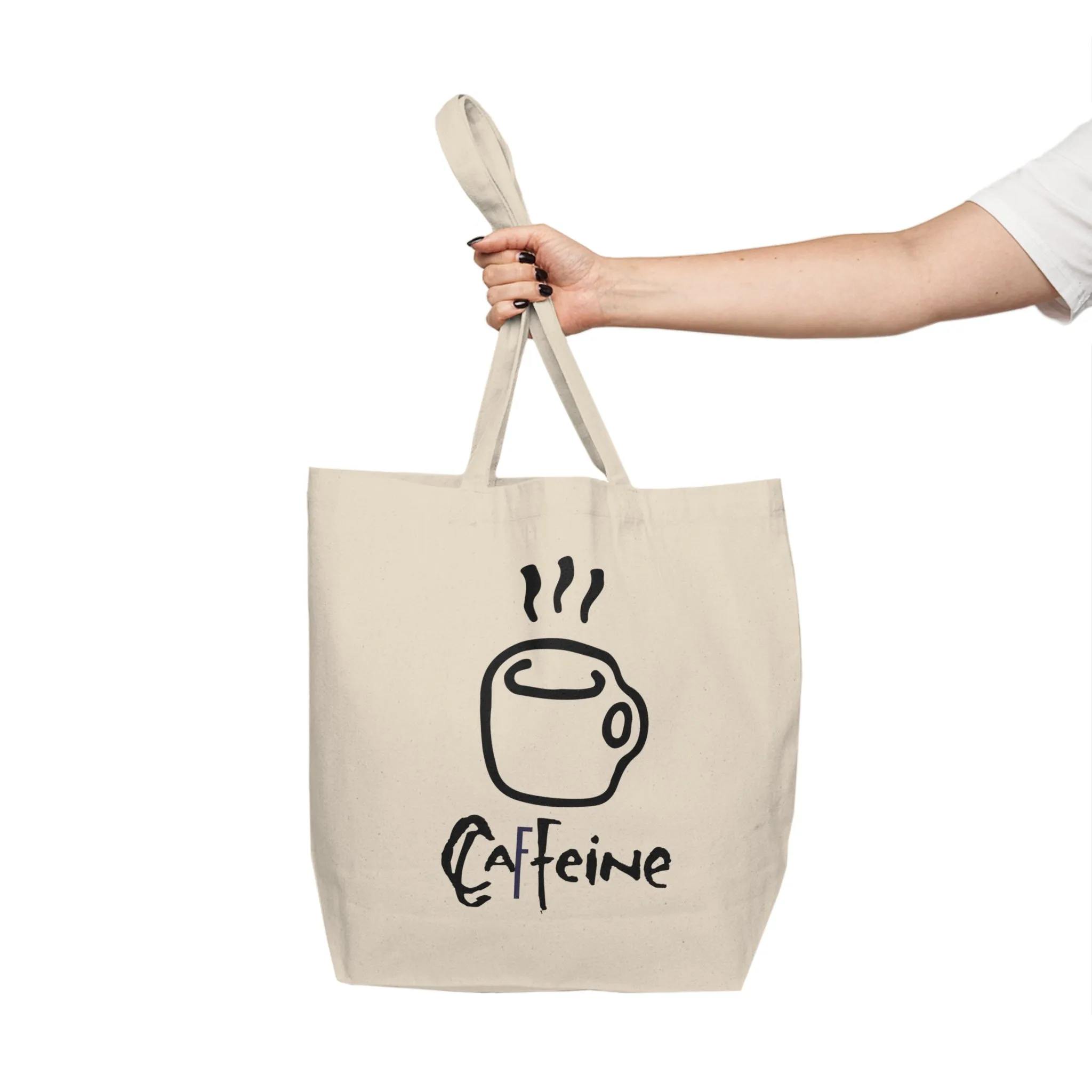 Caffeine Magazine "OG" Canvas Shopping Tote