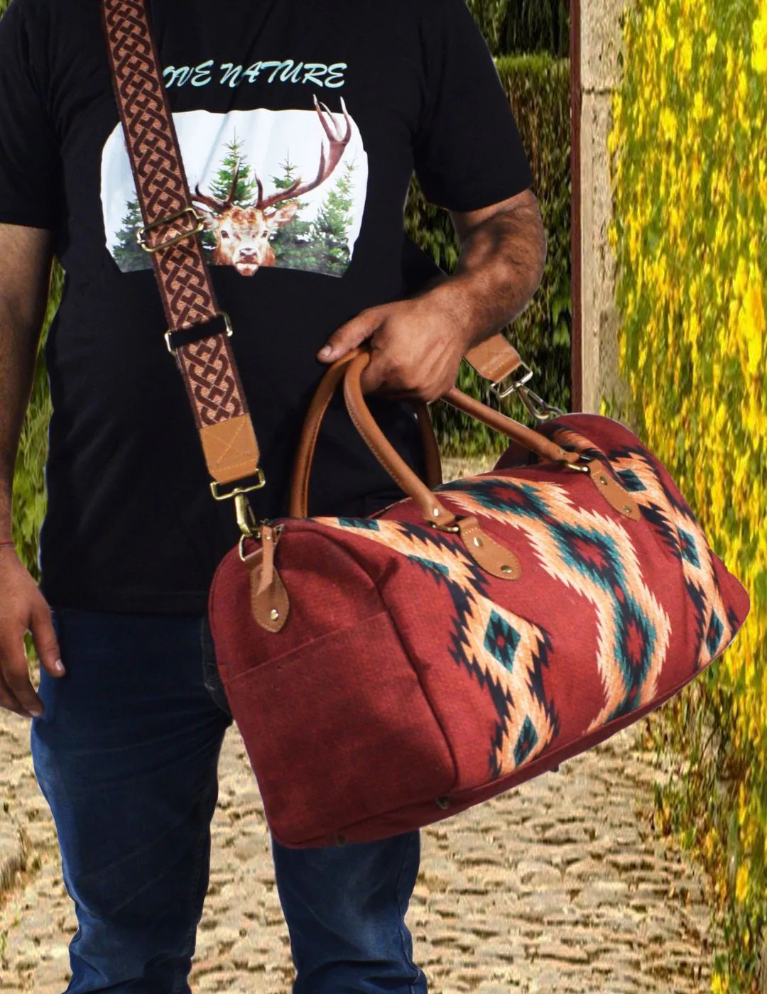 Canvas Duffel Bag, Design 10