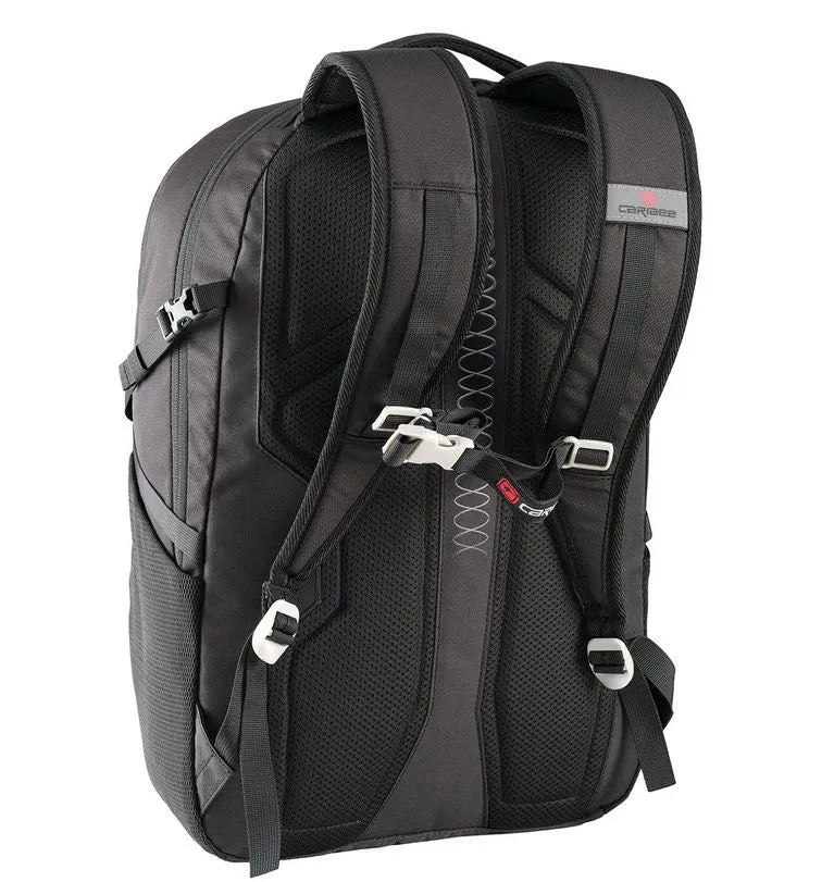 Caribee - Helix 30L 15.4in Laptop backpack - Black