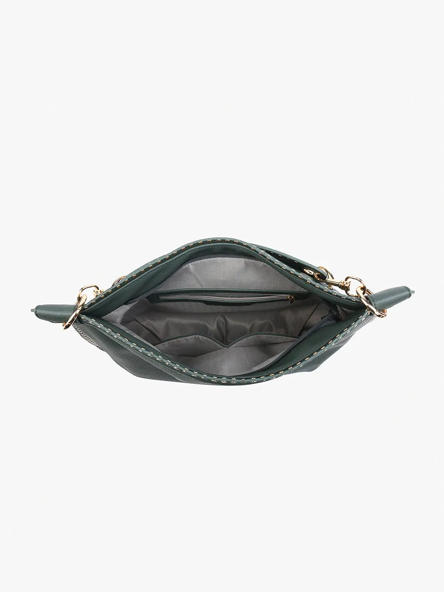 Carly Vegan Studded Hobo