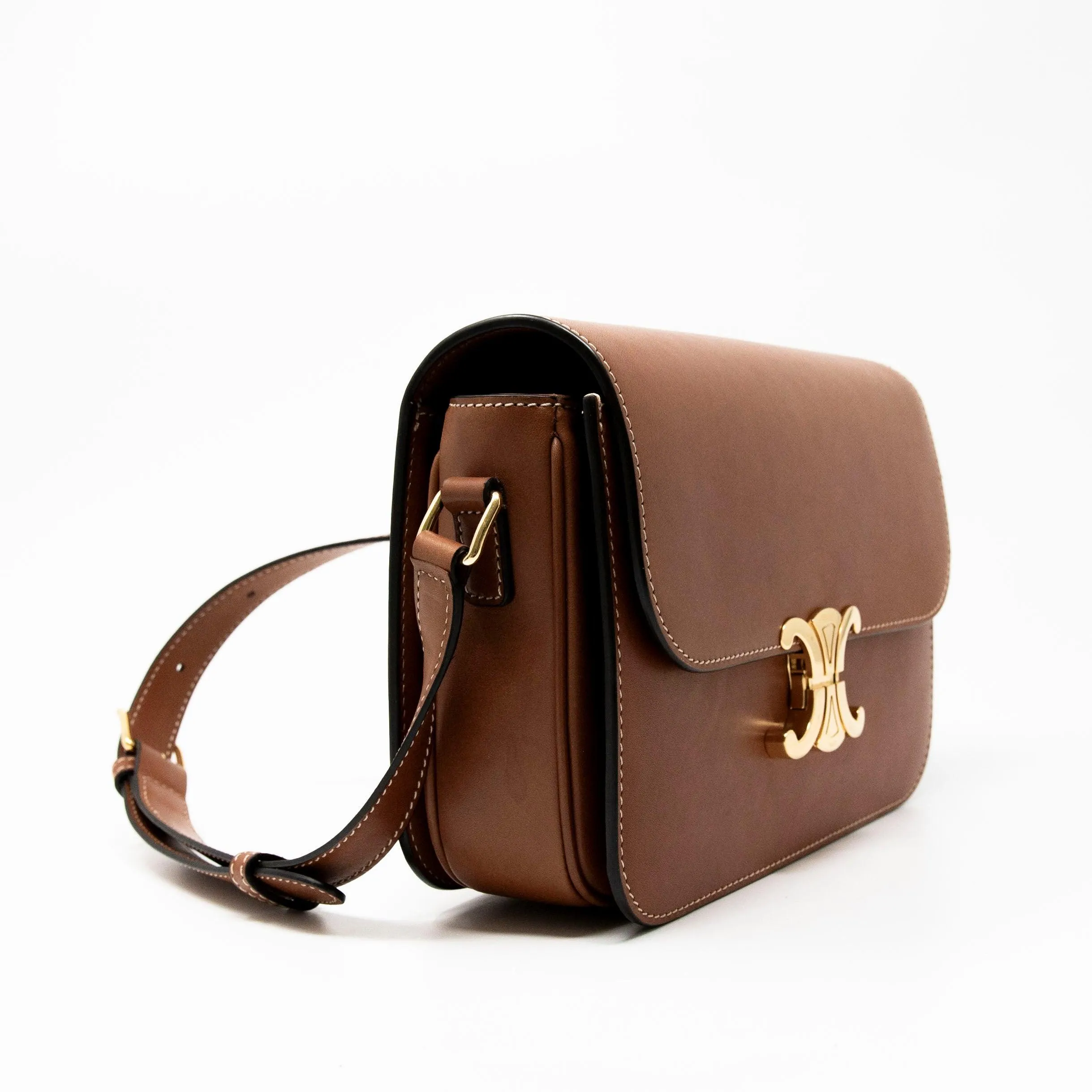 Celine Brown Classique Triomphe Bag