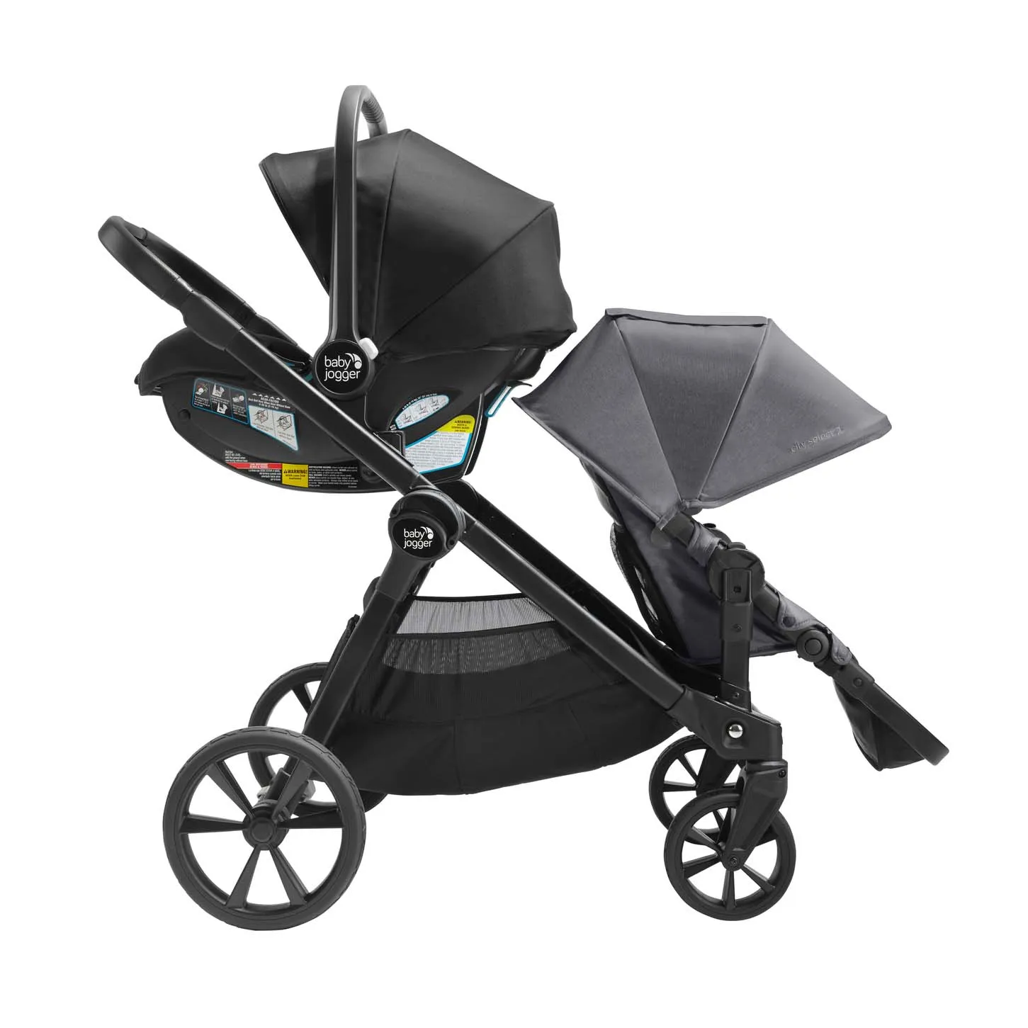 City Select® 2 Double Stroller & Bundle - Harbour Grey