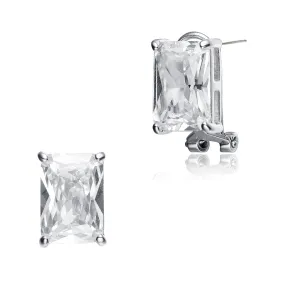 Classic Rectangular Déco Earrings