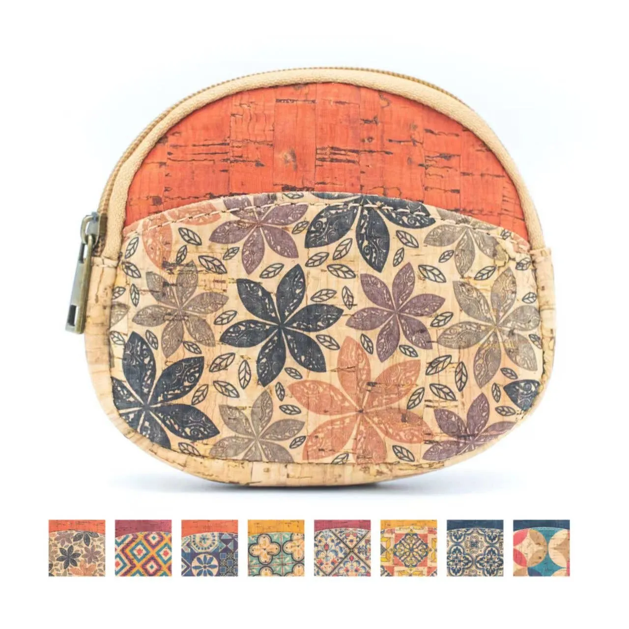 Coin purse Mini Printed Cork Purse  BAGD-271(10units)