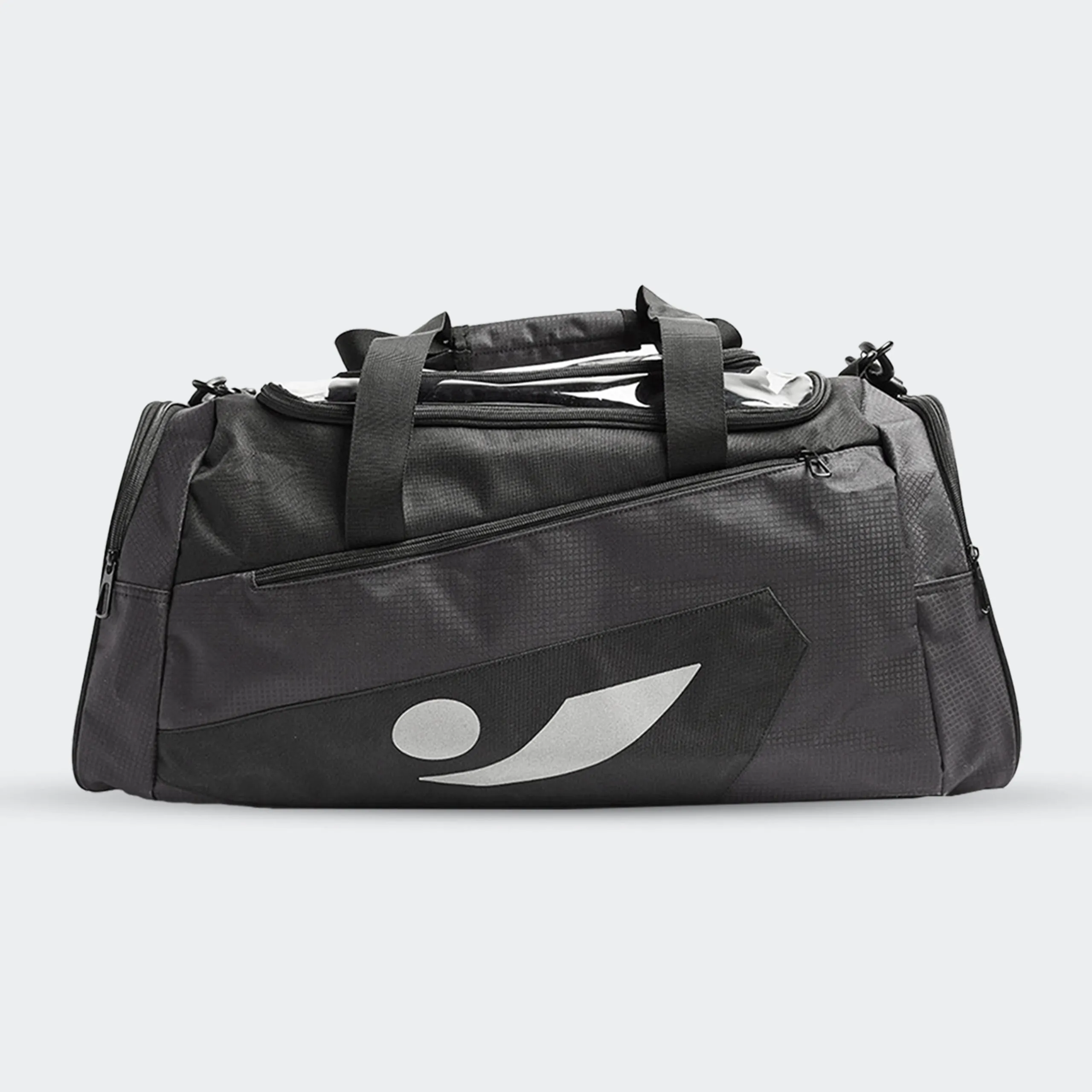 Concave Travel Bag - Black/Silver