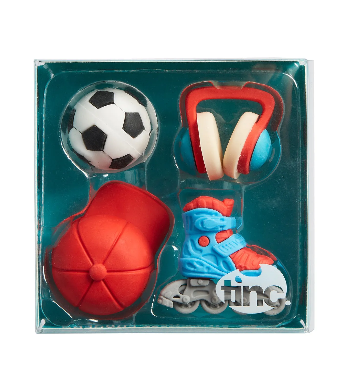 Cool Dude Eraser Set