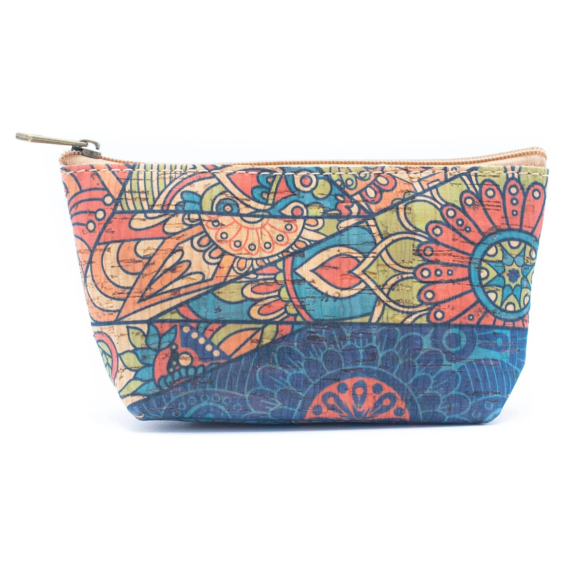 Cork coin purse pattern wallet BAGF-004(10units）