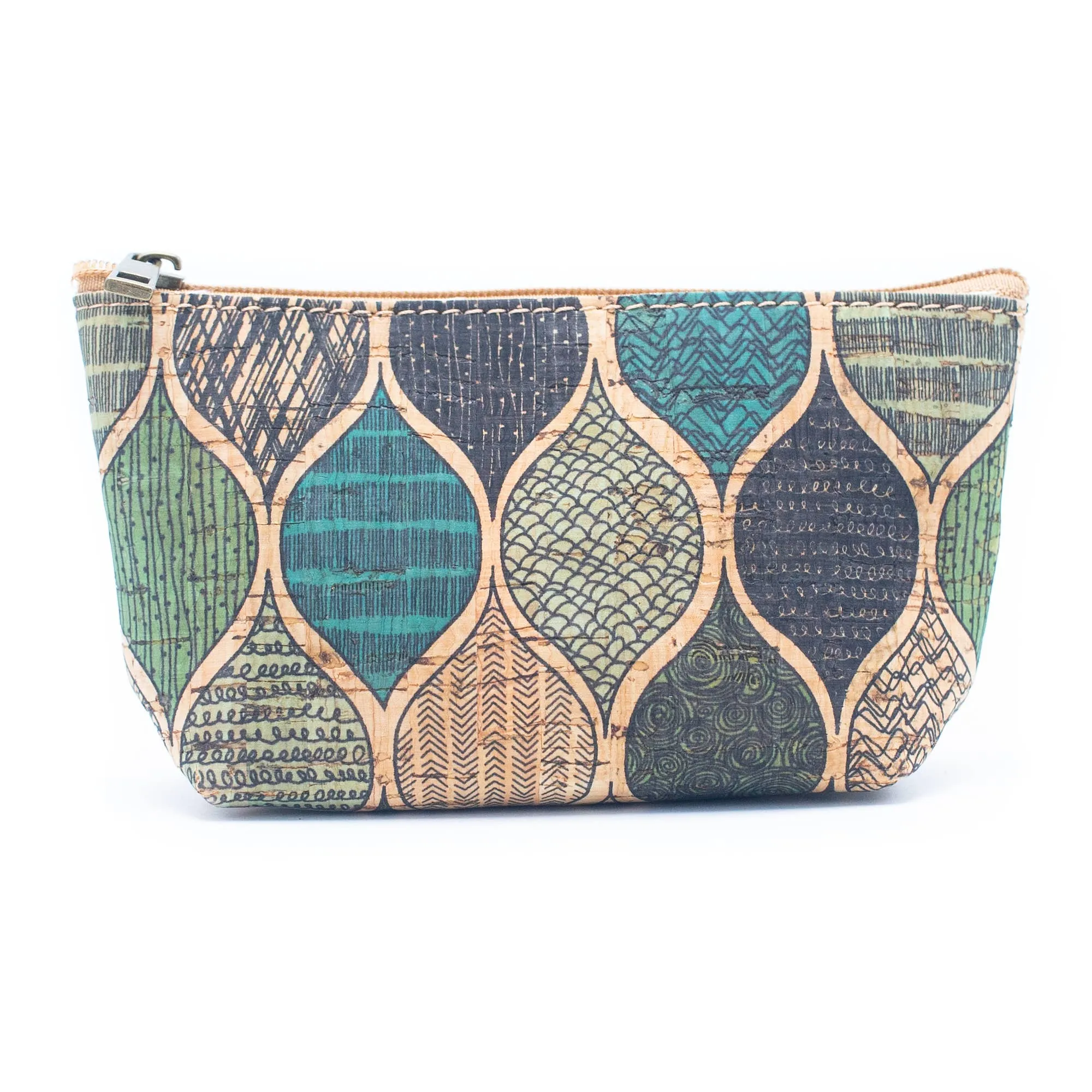 Cork coin purse pattern wallet BAGF-004(10units）