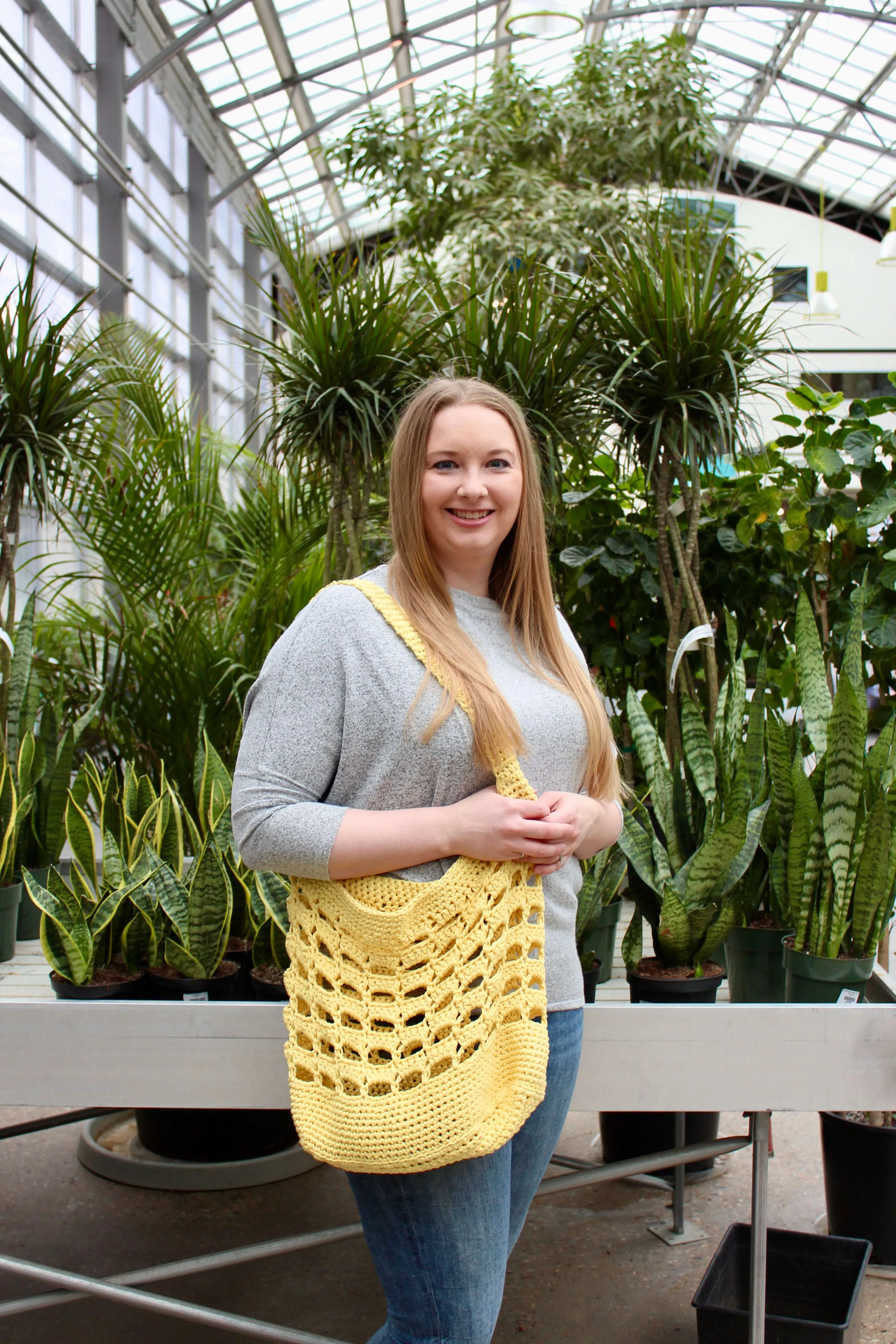 Crochet Kit - Lemon Drop Market Bag