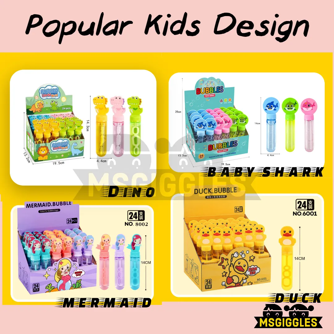 Cute Bubble Wands (Assorted Designs)