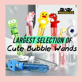 Cute Bubble Wands (Assorted Designs)