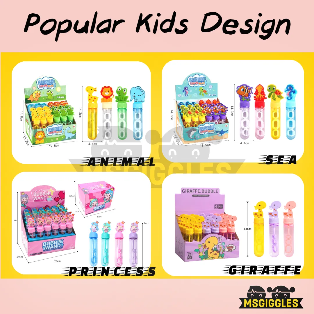 Cute Bubble Wands (Assorted Designs)