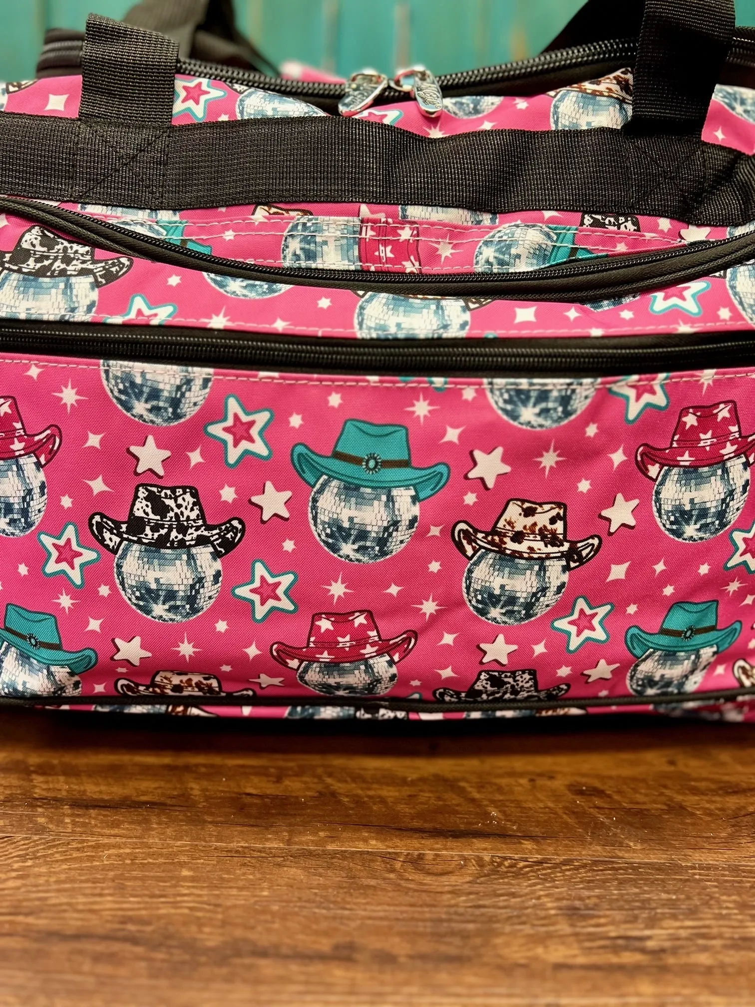 Disco Cowgirl Large Duffle Bag