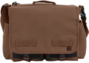 Earth Brown Concealed Carry Messenger Bag Tactical Discreet Gun Pistol Carry Bag CCW EDC