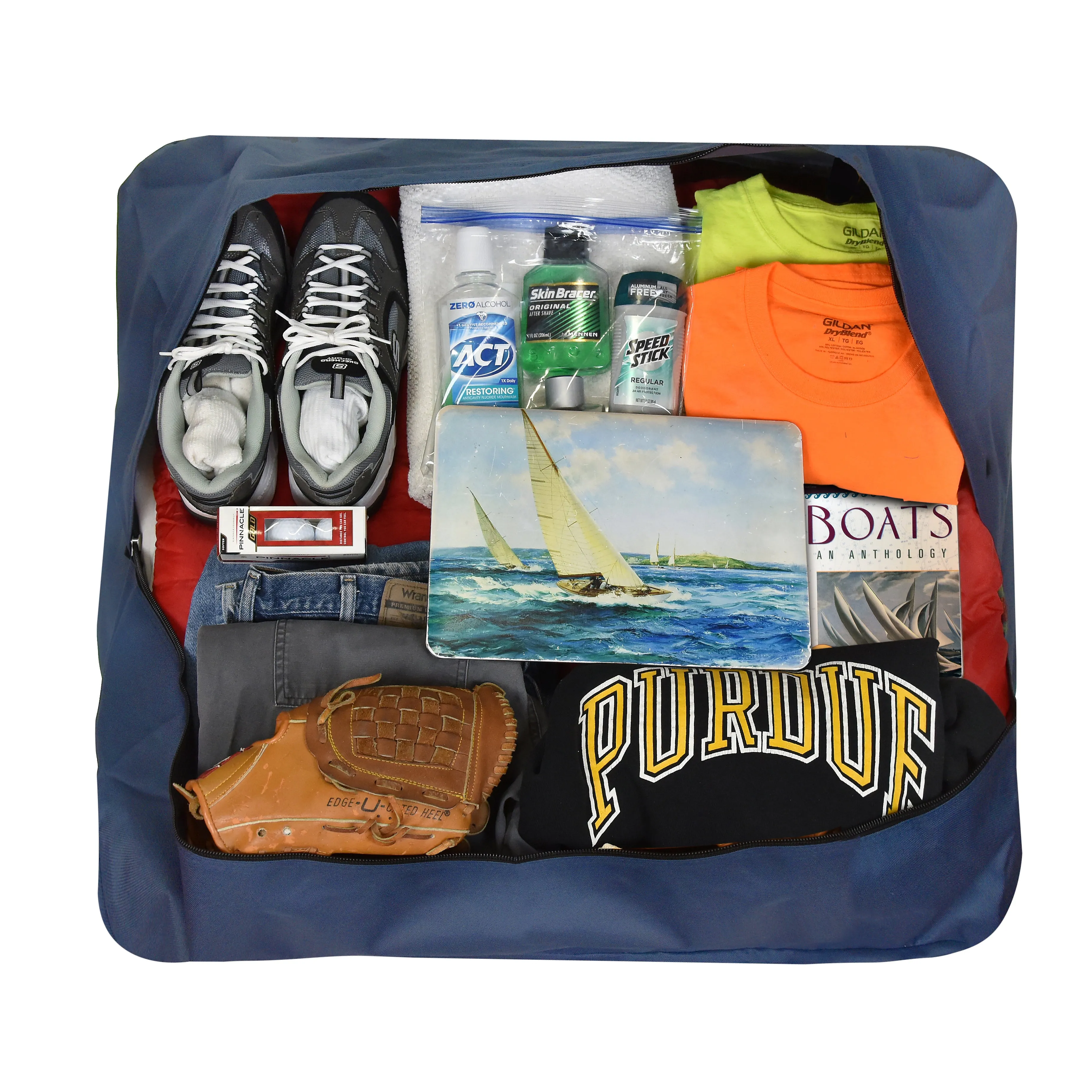 Extra Large Soft Trunk Square Duffel Bag Cargo Bag 42" - Personalization Available