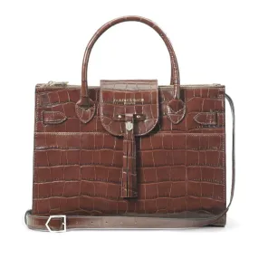 Fairfax & Favor Windsor Work Ladies Bag - Conker Brown