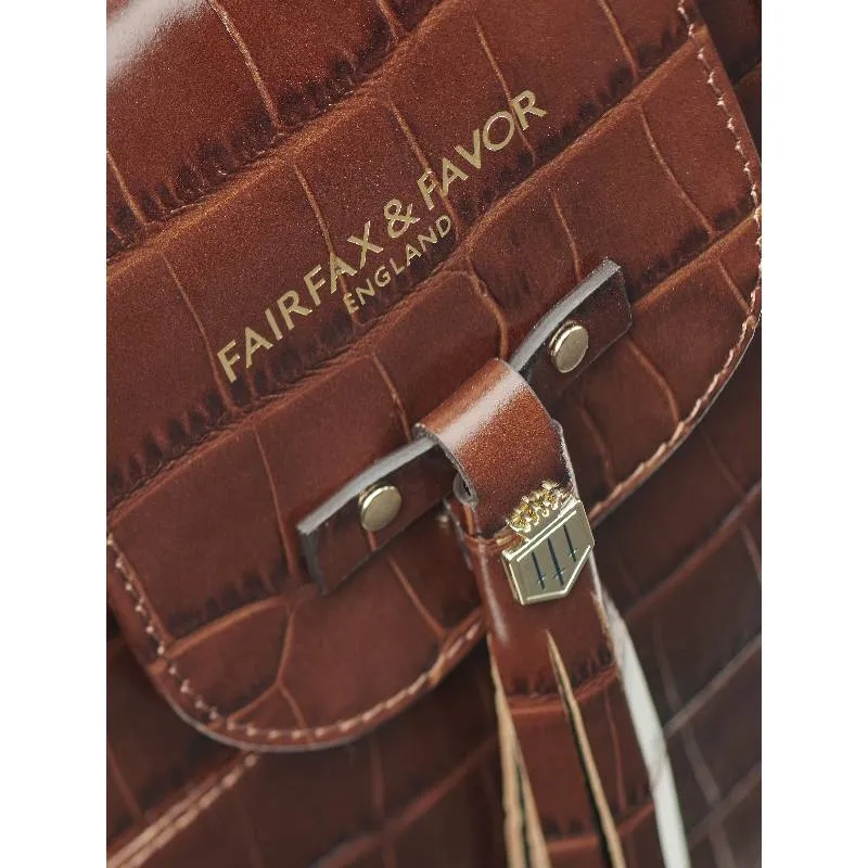 Fairfax & Favor Windsor Work Ladies Bag - Conker Brown